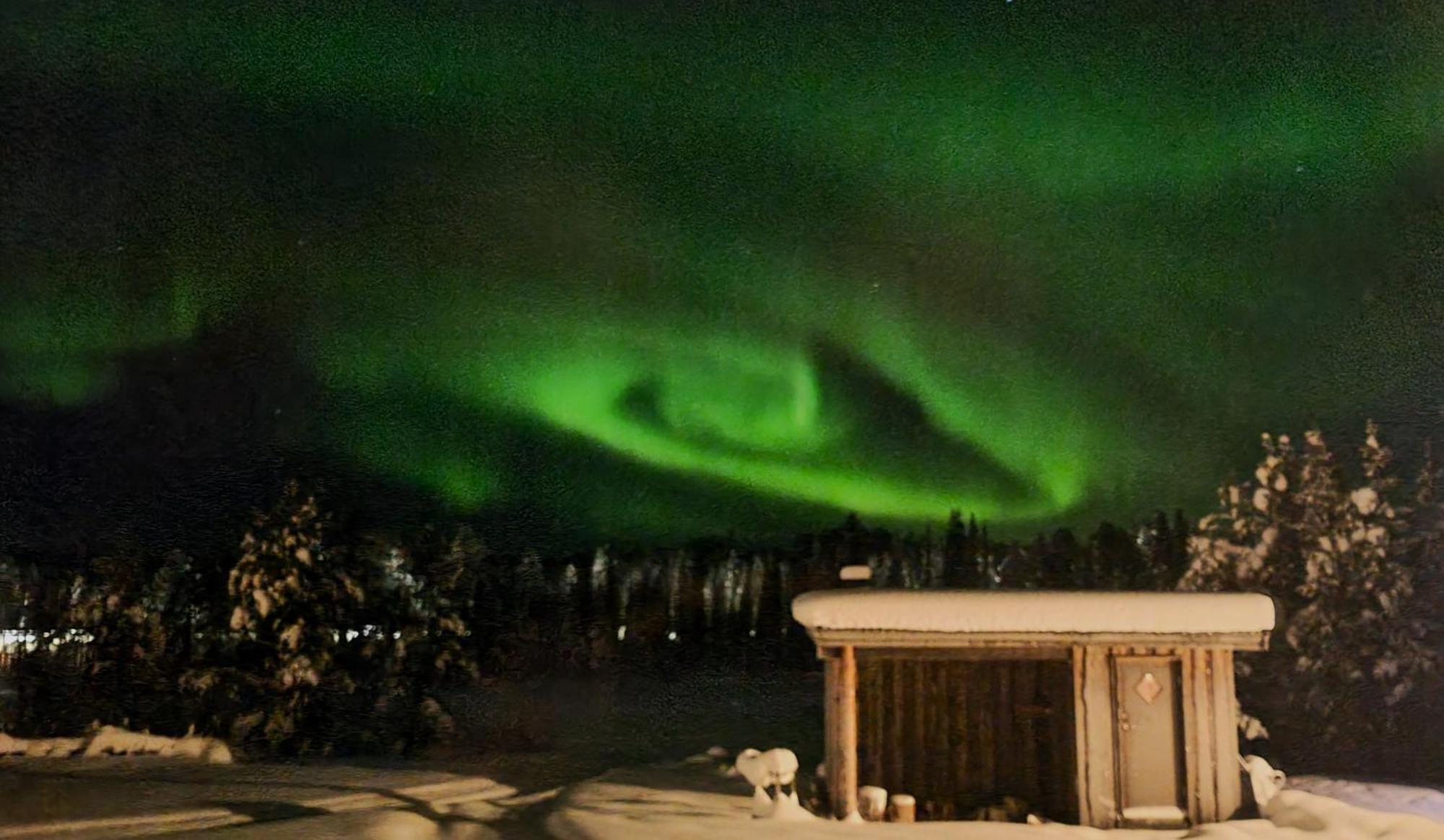 Reindeer River Lights Lodge キルナ エクステリア 写真